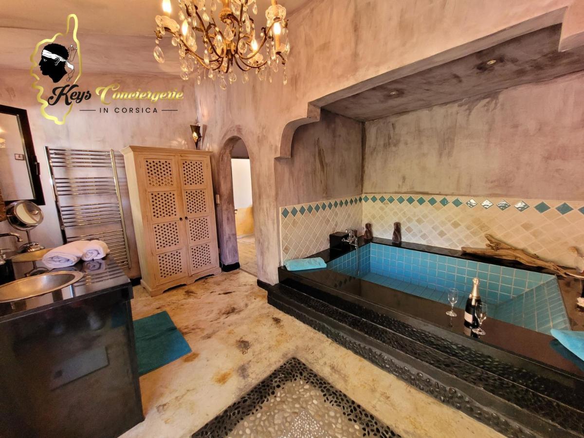 Casa Salya 8 Pers Piscine Privee Chauffee San Cipriano Villa Lecci Exterior foto