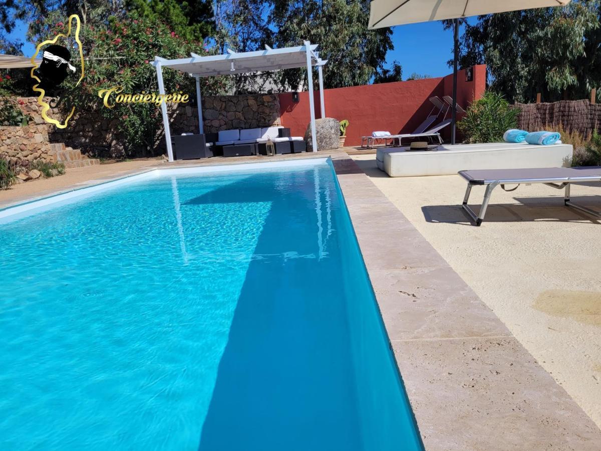 Casa Salya 8 Pers Piscine Privee Chauffee San Cipriano Villa Lecci Exterior foto