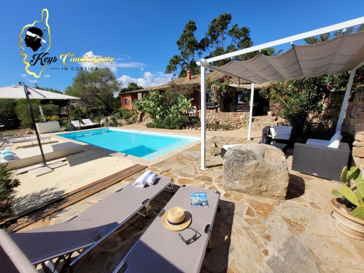 Casa Salya 8 Pers Piscine Privee Chauffee San Cipriano Villa Lecci Exterior foto