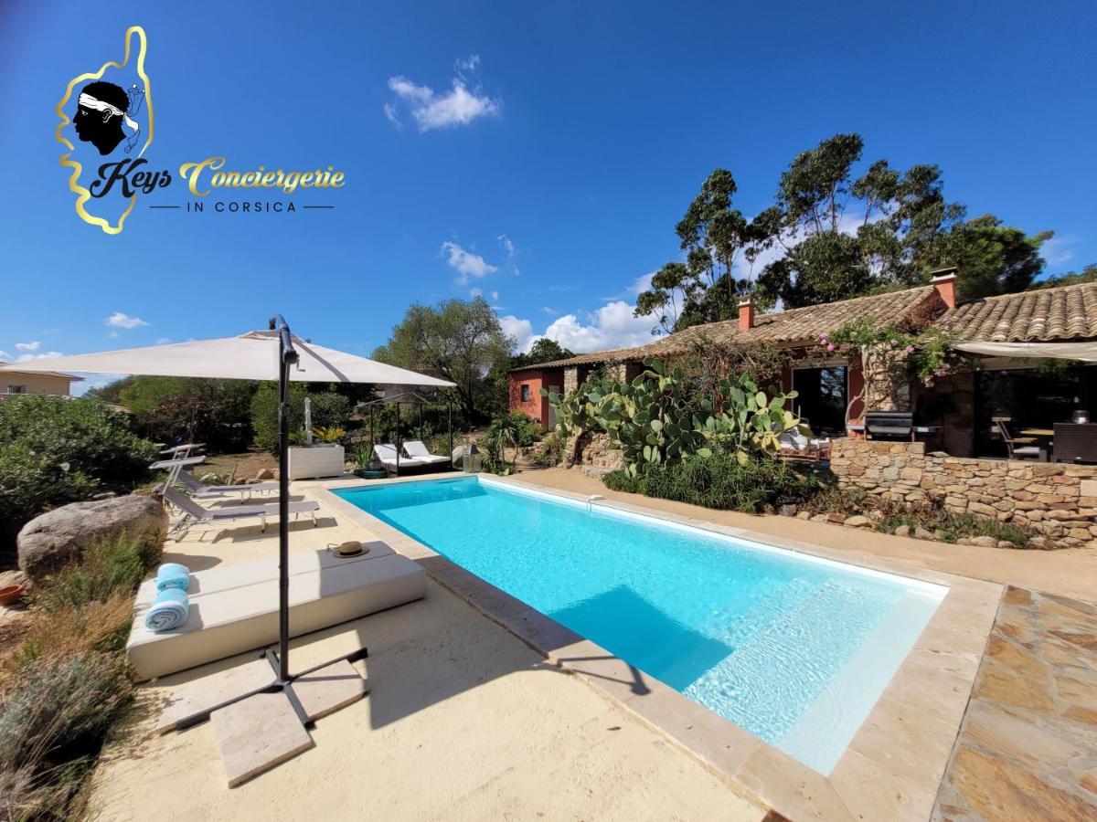 Casa Salya 8 Pers Piscine Privee Chauffee San Cipriano Villa Lecci Exterior foto