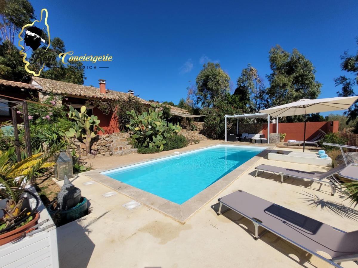 Casa Salya 8 Pers Piscine Privee Chauffee San Cipriano Villa Lecci Exterior foto