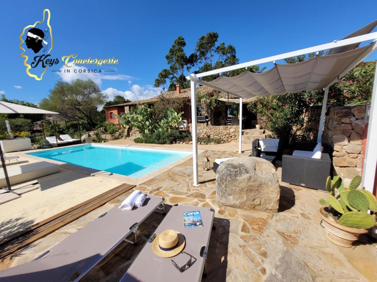 Casa Salya 8 Pers Piscine Privee Chauffee San Cipriano Villa Lecci Exterior foto