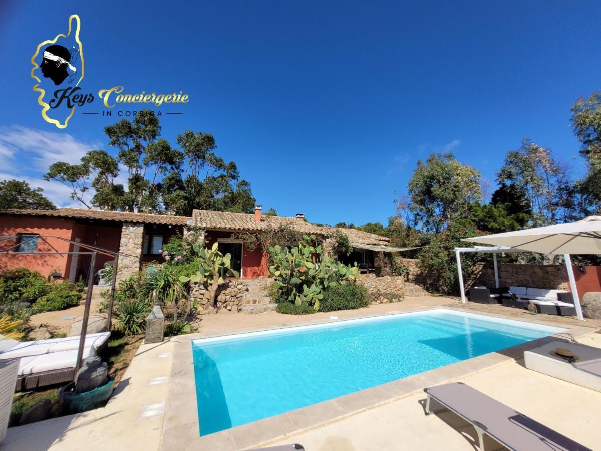 Casa Salya 8 Pers Piscine Privee Chauffee San Cipriano Villa Lecci Exterior foto